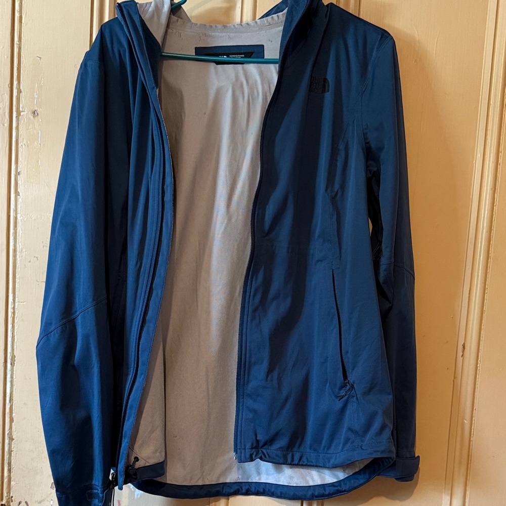 The North Face Blue Windbreaker Jacket for Women